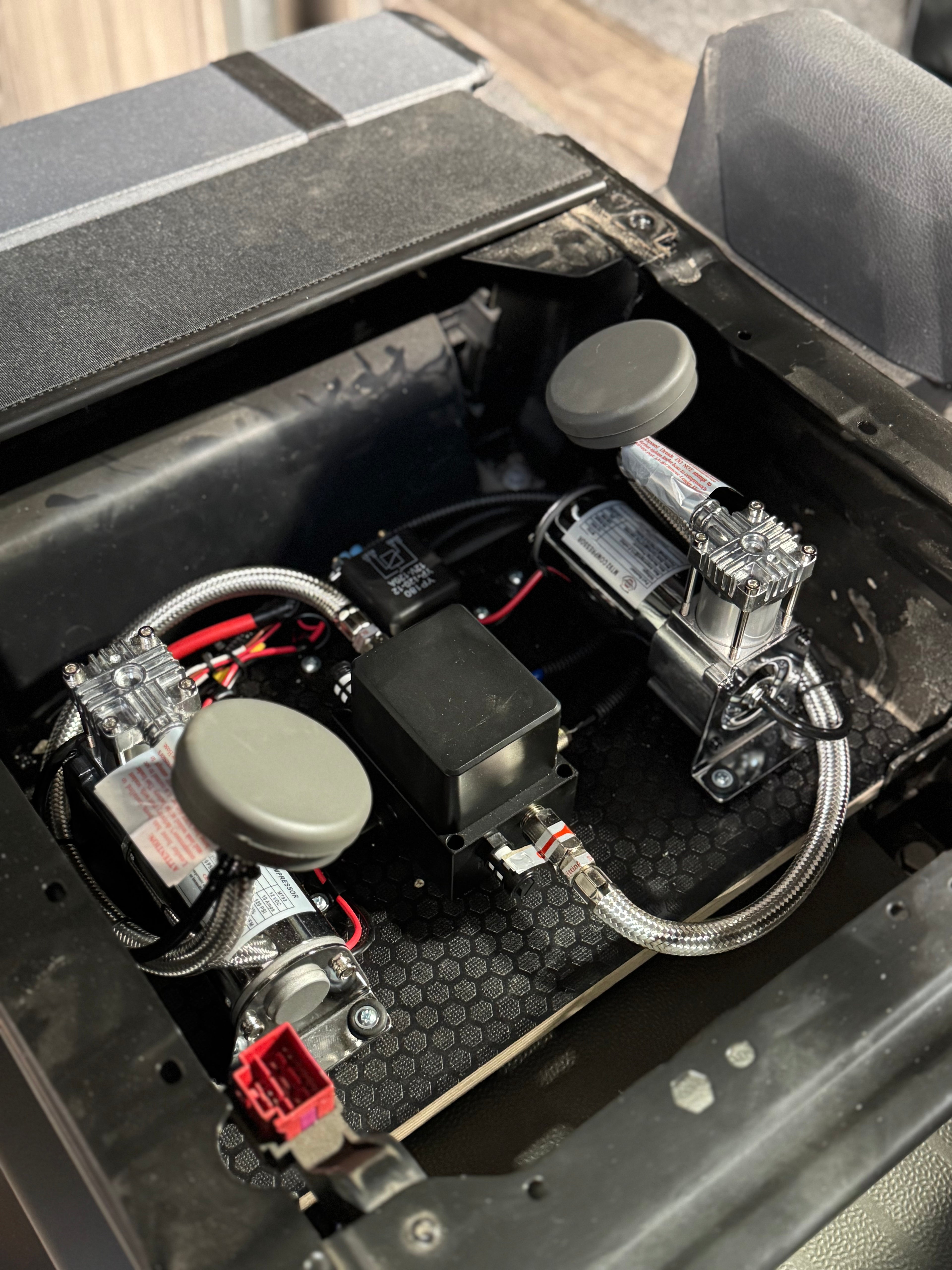VW Crafter / MAN TGE 2017 + Digital Control Semi-Air Suspension System (RWD)
